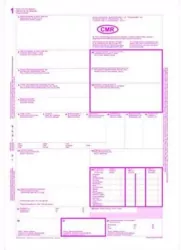 CMR Międzynarodowy list przewozowy 800-1N