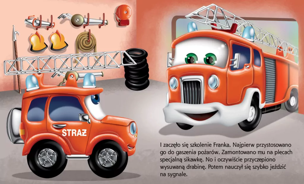 Straż pożarna. Samochodzik Franek - tantis.pl