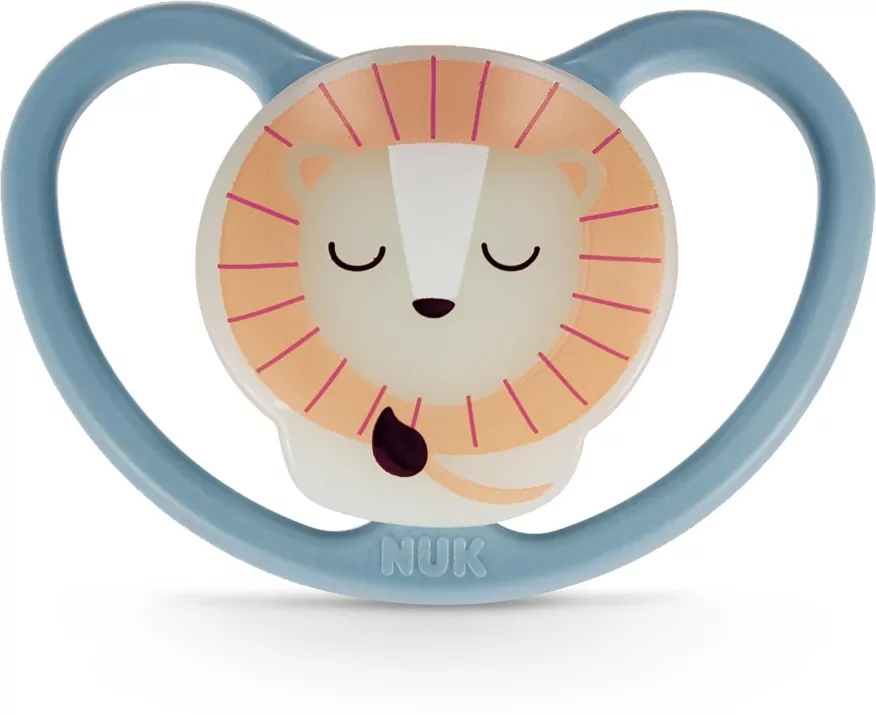 NUK. Space Night. Smoczki. 18-36 miesięcy. Lew i kosmos - tantis.pl