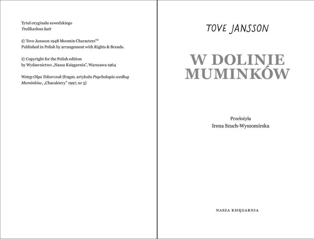 W Dolinie Muminków. Muminki - tantis.pl