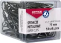 Spinacze metalowe Office Products 77mm 50sztuk srebrne - tantis.pl