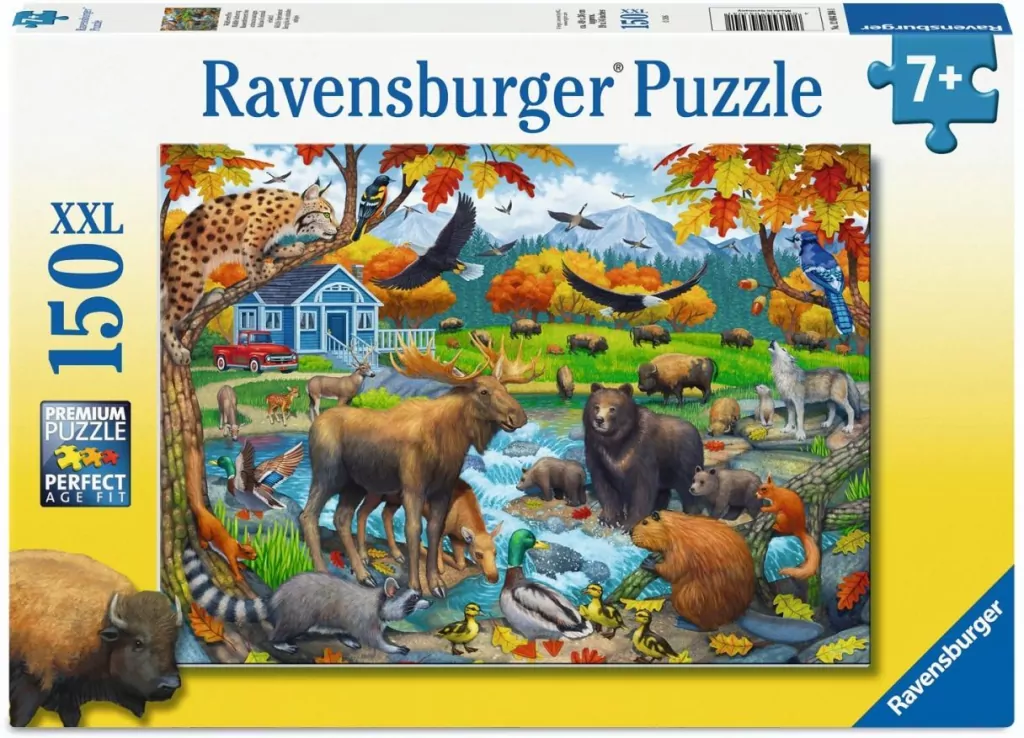Puzzle 150 Wildlife Gathering - tantis.pl