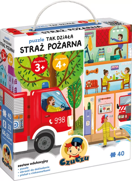 CzuCzu. Straż pożarna. Tak działa  3+, 4+ - tantis.pl