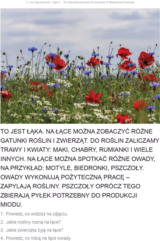 Ja i moje otoczenie. Cz.3-4. Karty pracy dla uczniów - tantis.pl