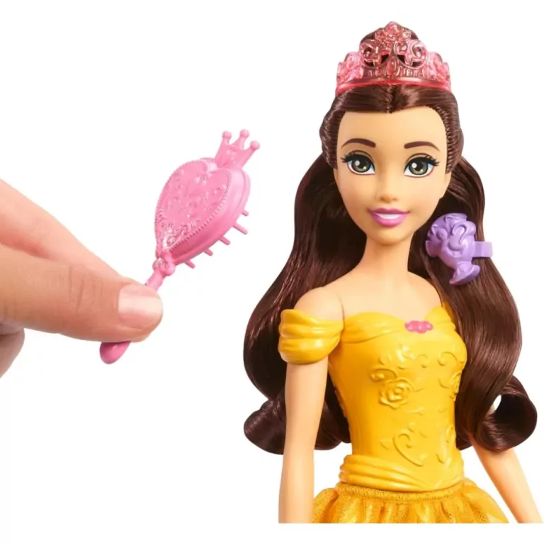 Disney Lalka Księżniczka Bella z koniem Phillippe - tantis.pl