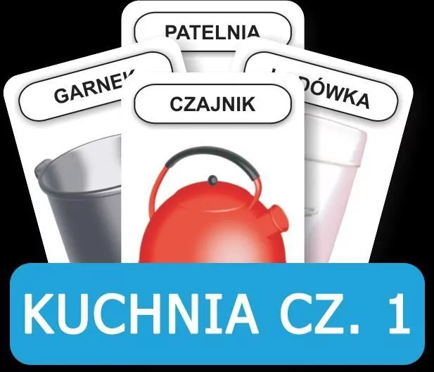 Rozwijamy mowę i myślenie. Kuchnia. Część  1 - tantis.pl