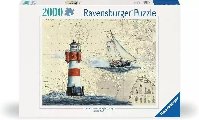 Puzzle 2000 Żeglarstwo - tantis.pl