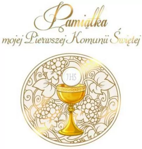 Pamiątka mojej Pierwszej Komunii Świętej - tantis.pl