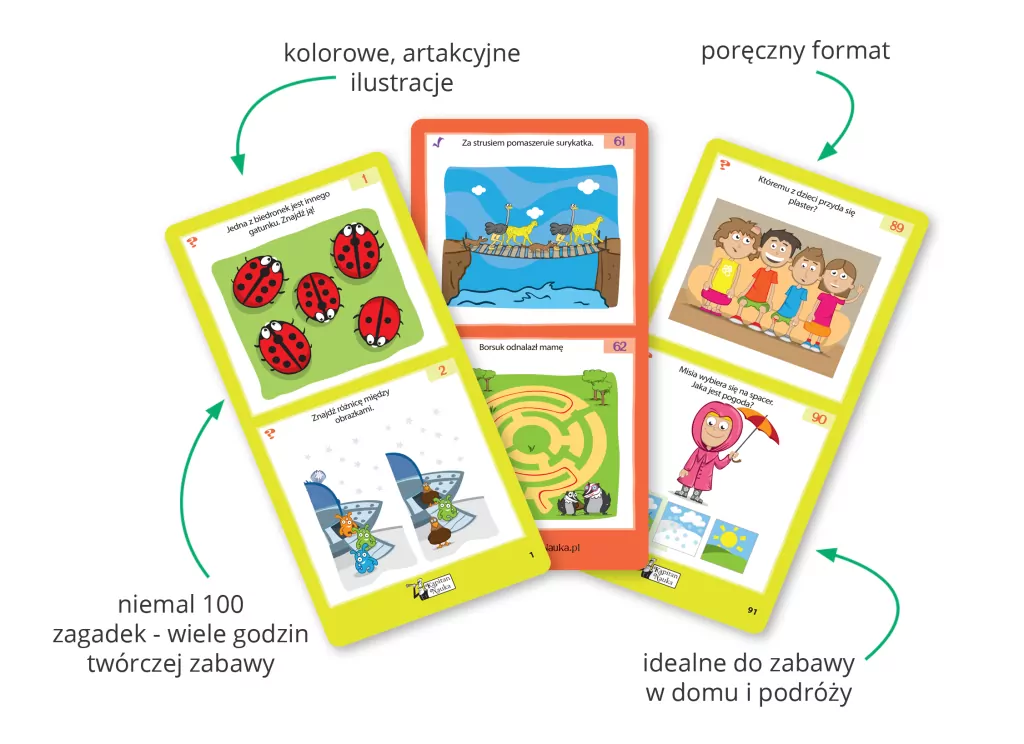 Łamigłówki. Zagadki obrazkowe - tantis.pl