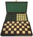 Magiera. Warcaby 100-polowe 31 cm, drewniane - tantis.pl