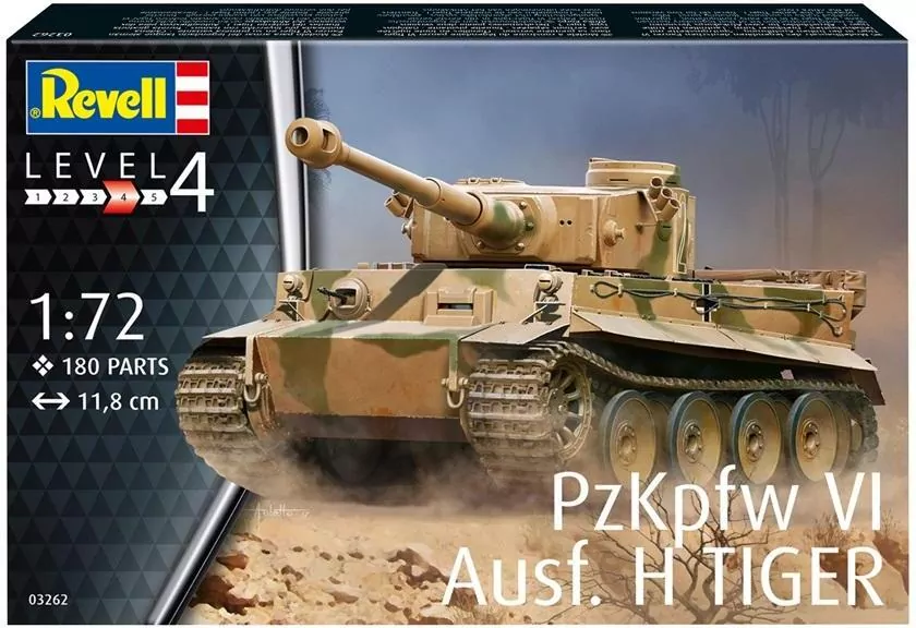 Pojazd 1:72 PzKpfw VI Tiger Ausf. H - tantis.pl