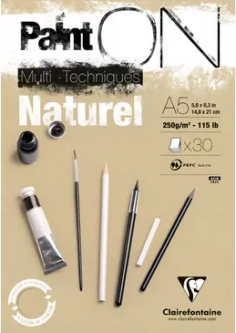 Blok Paint on natural A5/30K 250g - tantis.pl