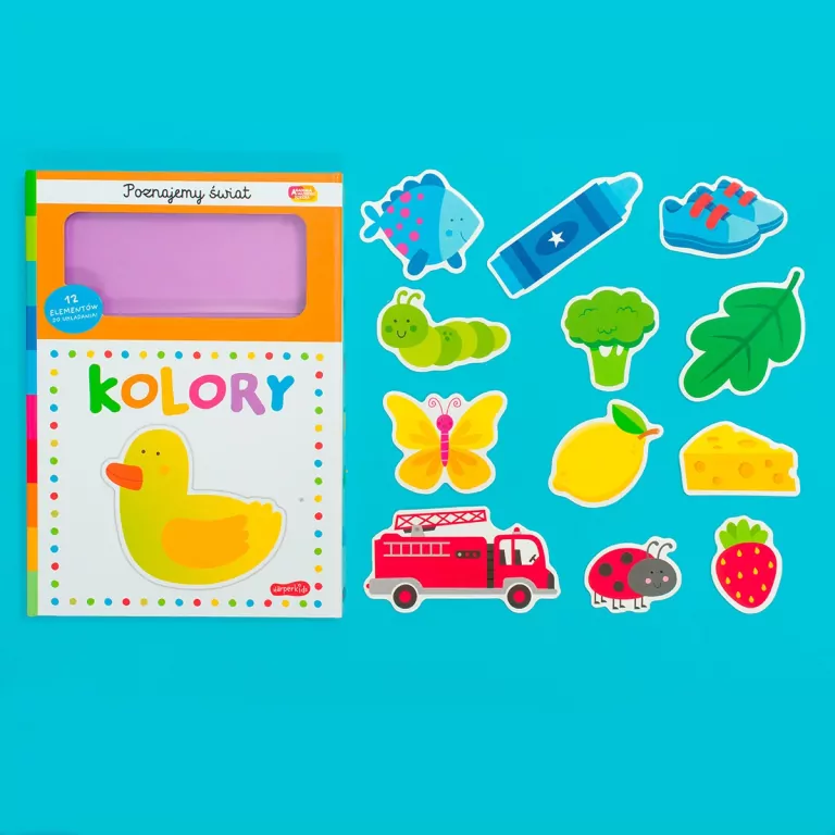 Kolory. Akademia Mądrego Dziecka. Poznajemy świat - tantis.pl