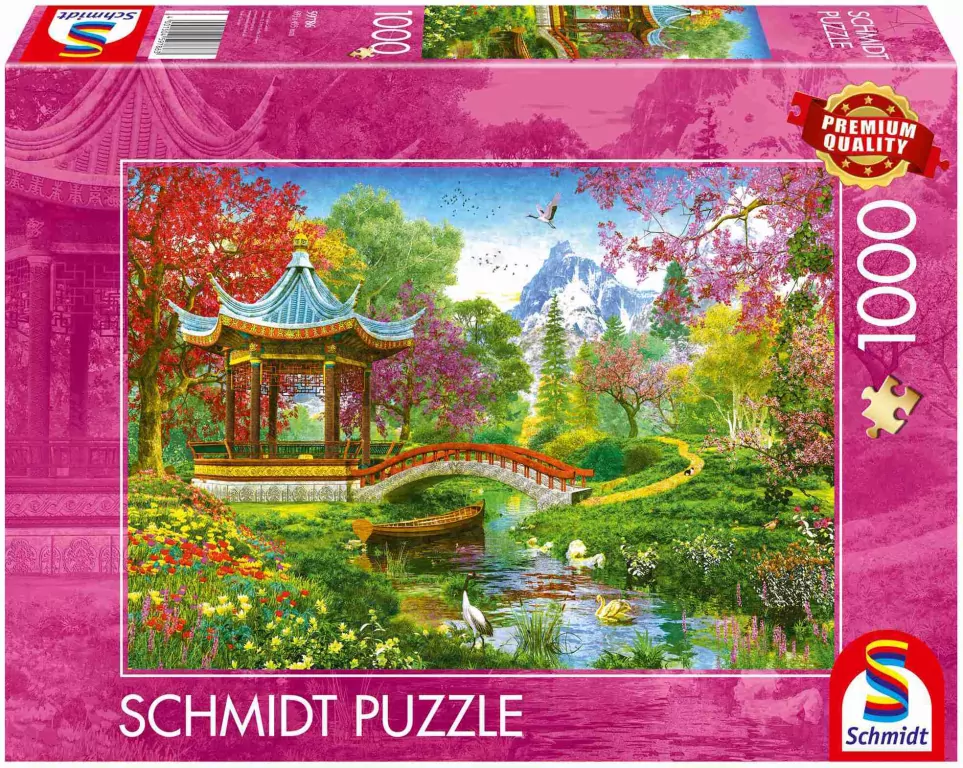 Puzzle PQ 1000 Japoński ogród G3 - tantis.pl