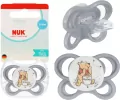 NUK. Perfect Match. Smoczek z silikonowym smoczkiem. Kubu Pop - tantis.pl
