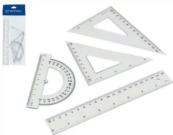 Zestaw geometryczny 4 elementy 20cm - tantis.pl