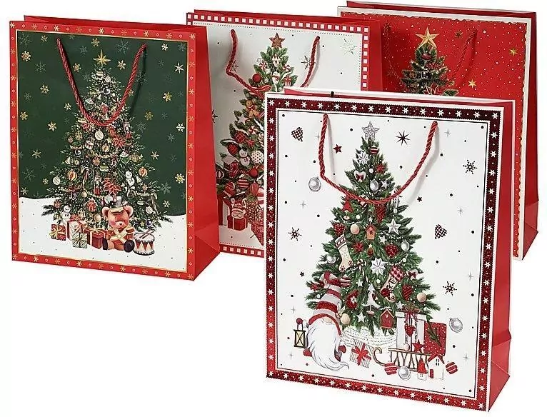Torebka prezentowa Boże Narodzenie MIX - tantis.pl