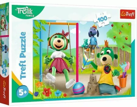 Puzzle 100. Zabawne Trefliki TREFL - tantis.pl