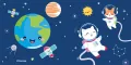 Kosmos. Naklejkowo - tantis.pl