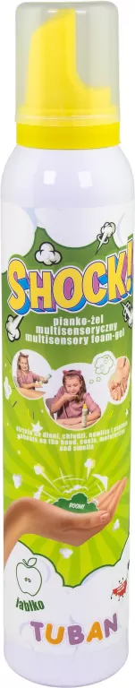 Shock! Pianko-żel multisensoryczny 200 ml jabłko - tantis.pl