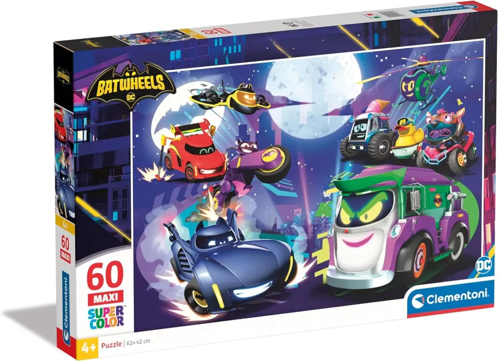 Puzzle 60 Maxi Super Kolor Batwheels - tantis.pl