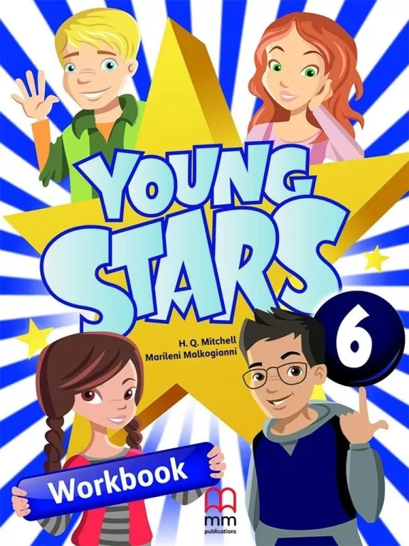 Young Stars 6. Workbook (includes CD-rom) - tantis.pl