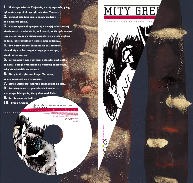 Opowieści z zaczarowanego lasu: Minotaur. Mity greckie +CD. Audiobook - tantis.pl