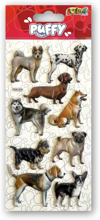 Naklejki puffy Dogs PENMATE - tantis.pl