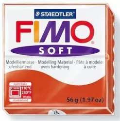 Masa Fimo Soft 56g 24 czerwony