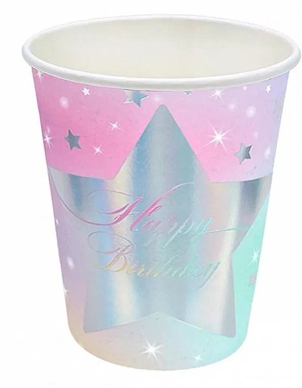 Kubek papierowy Happy Birthday PARTY GO - tantis.pl