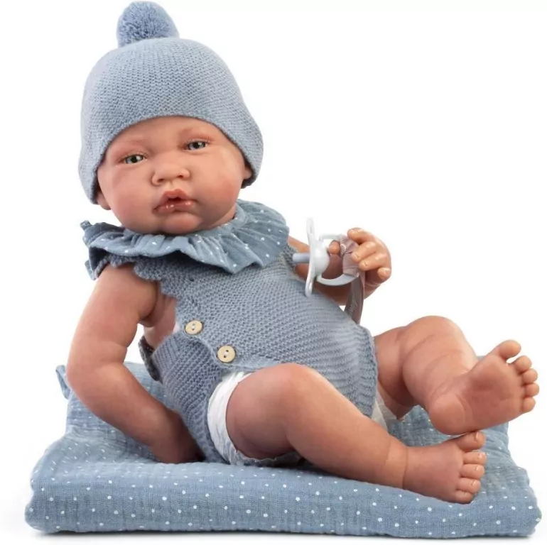 Kolekcjonerska lalka hiszpańska Reborn Lui 42cm - tantis.pl