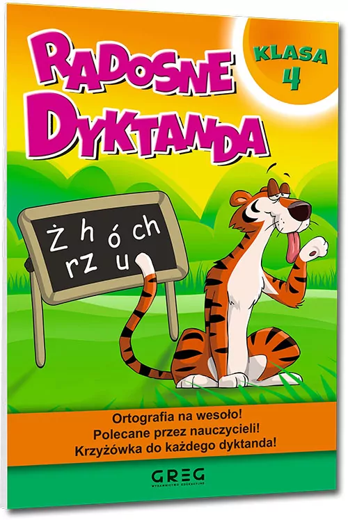 Radosne dyktanda. Klasa 4 - tantis.pl