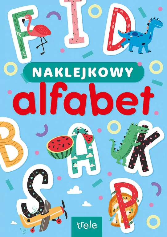 Naklejkowy aflafbet. Naklejkowa szkoła - tantis.pl