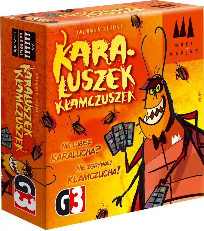 Karaluszek kłamczuszek. Nie lubisz karalucha? Nie zgrywaj kłamczucha! Karaluszkowe przeboje - tantis.pl