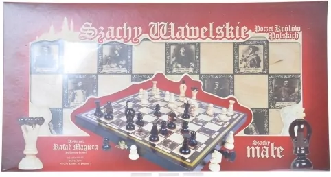Szachy małe królewskie 35cm - tantis.pl