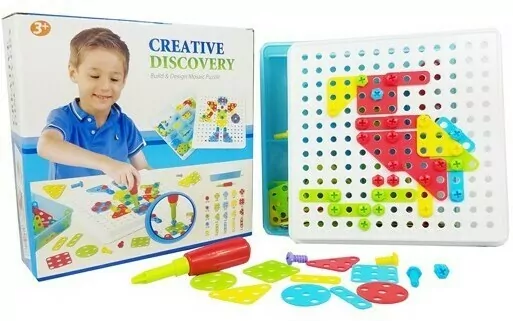 Mozaika ze śrubokrętem. Genialny dzieciak - tantis.pl