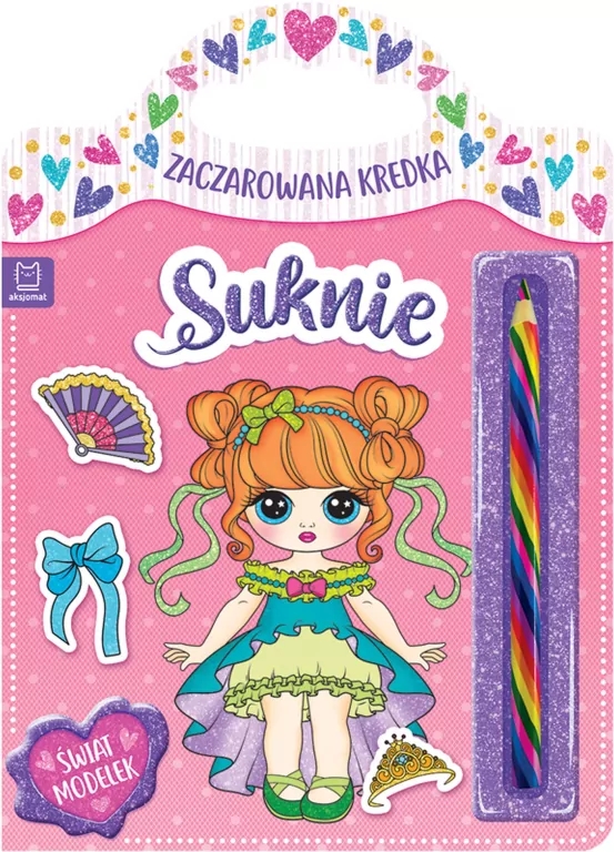 Suknie. Świat modelek. Zaczarowana kredka - tantis.pl