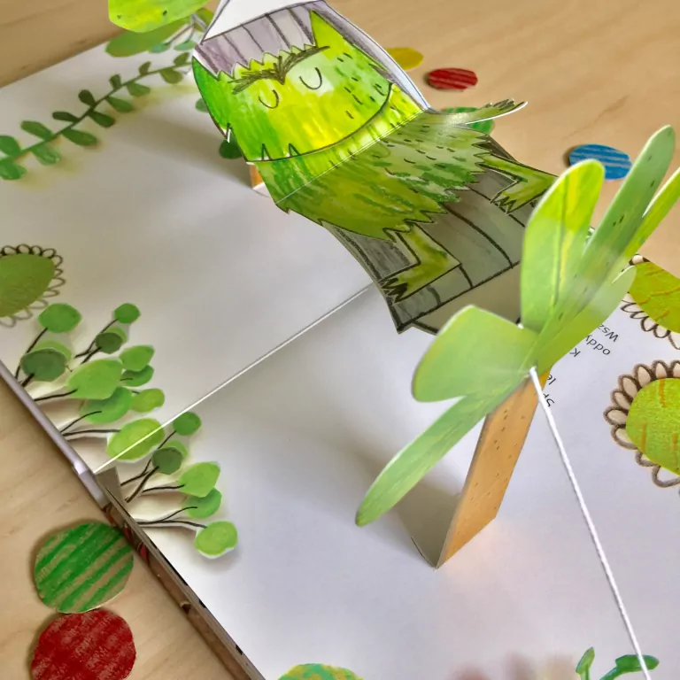 Kolorowy potwór. Książka Pop-up - tantis.pl