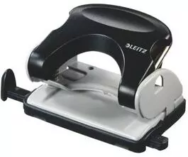 Leitz. Dziurkacz 5038, czarny - tantis.pl