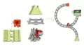 LEGO® Duplo. Tunel i tory kolejowe — zestaw rozszerzający 10425 - tantis.pl