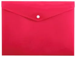 Koperta na zatrzask A4 różowa
