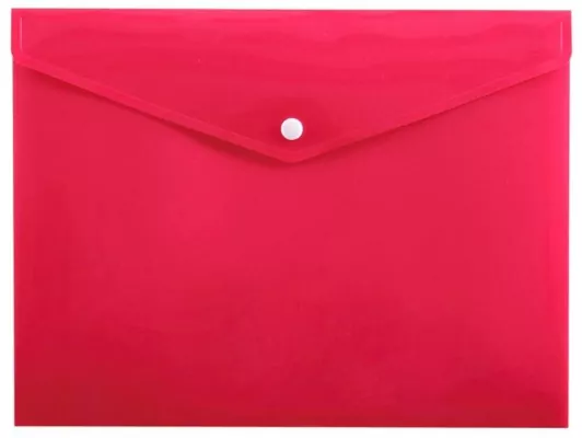 Koperta na zatrzask A4 różowa
