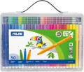 Flamastry w plastikowej walizce. 50 kolorów - tantis.pl