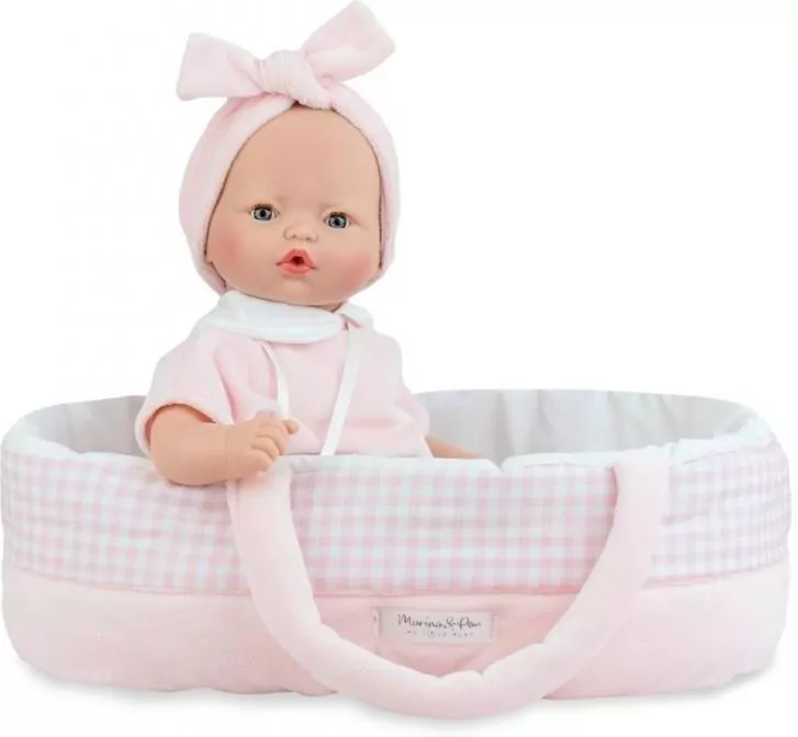 Lalka hiszpańska płacząca Pitus Baby w nosidełku - tantis.pl