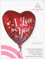 Balon foliowy Rose Gold Hearts - tantis.pl