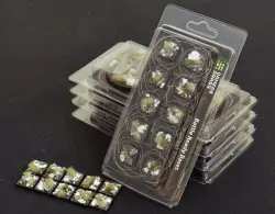Gamers Grass: Bases Square - Winter 20mm (10 szt.)