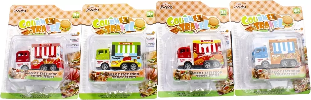 AUTO FOODTRUCK MET P/B 14X18X5 MIX4 MC 168/336 - tantis.pl