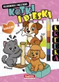 Kolorowanka z kredką Kotki i pieski - tantis.pl