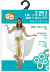 Strój dla dorosłych Królowa Nilu rozm. S