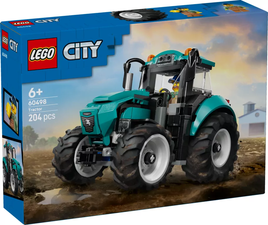 LEGO® City.  Traktor 60498 - tantis.pl